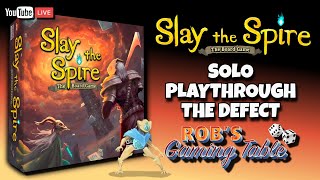 Slay the Spire: The Board Game Playthrough (The Defect Solo)