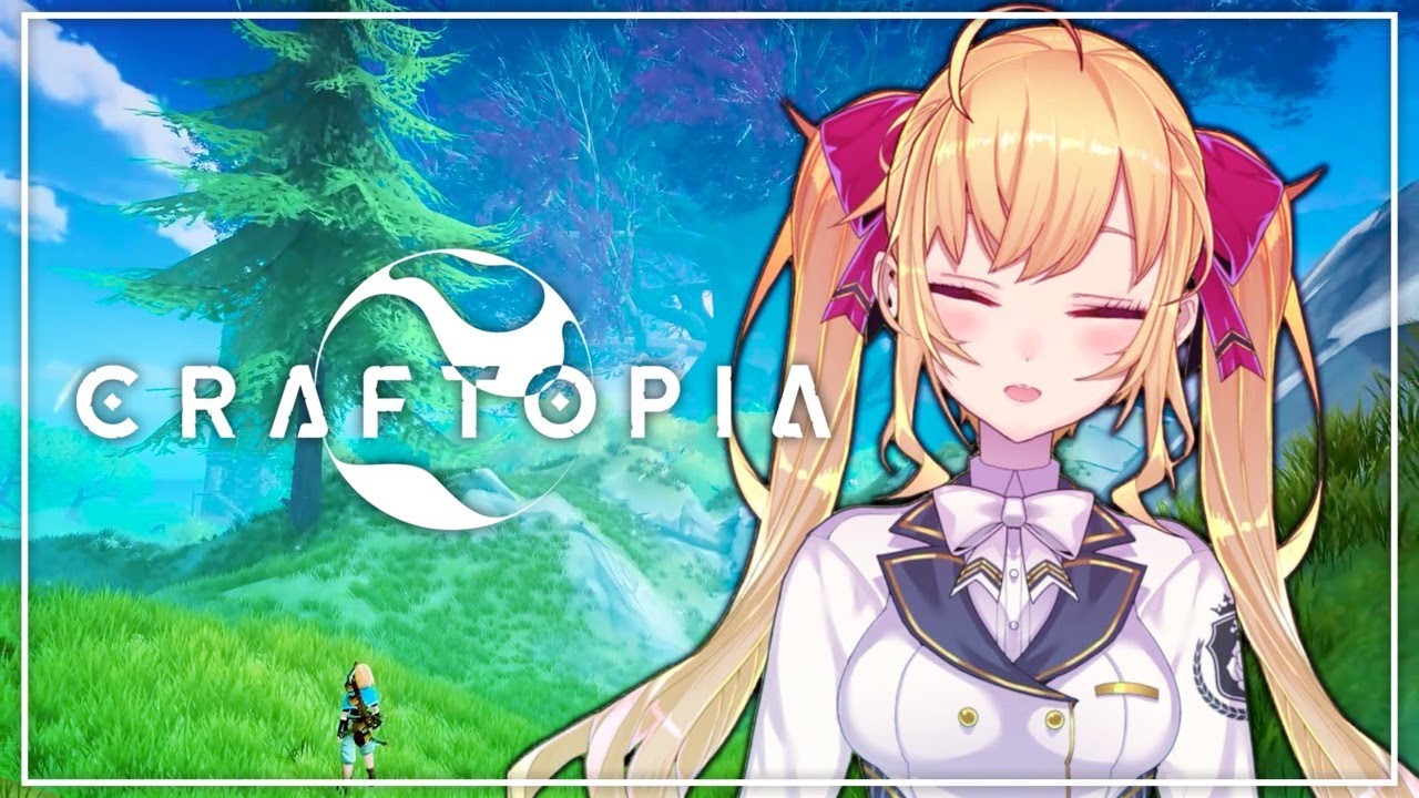 【クラフトピア/Craftopia】やるぞー!!友達も来る!?【にじさんじ/鷹宮リオン】
