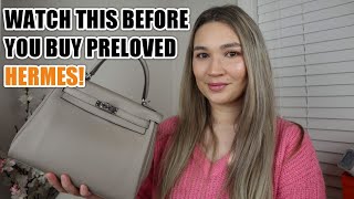 WATCH THIS BEFORE YOU BUY A PRELOVED HERMES BAG! 5 BUYING TIPS | BIRKIN, KELLY | HEAT STAMPS, SPA