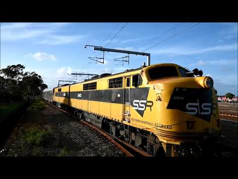 Southern Shorthaul Railroad AK Track Recording Cars AK81 and AK82 GM10 and GM22 01122025