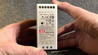Mean Well MDR-40-24 Napájecí spínaný zdroj na DIN