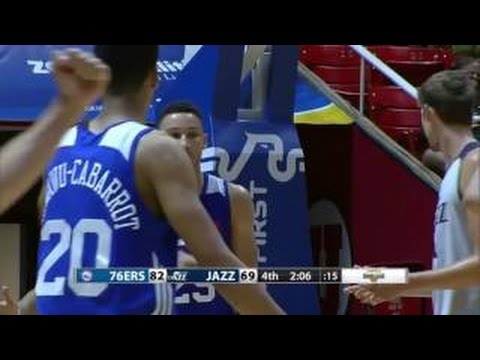 Ben Simmons Summer League Highlights VS Jazz