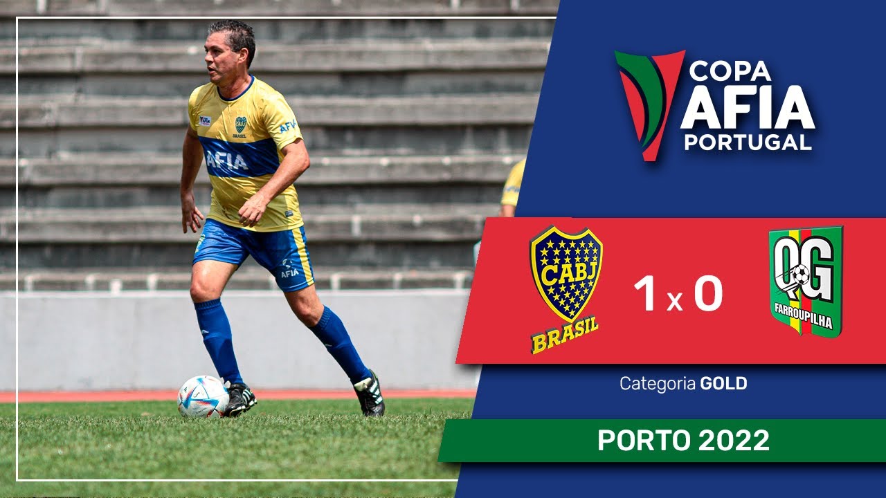 Copa AFIA Portugal – Porto 2022 – BOCA BRASIL X QG FARROUPILHA – GOLD