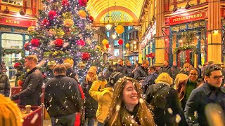 Download lagu London Christmas Lights 2025 ✨ City of London Christmas Lights & Decorations Walk Tour 🎄 4K HDR mp3