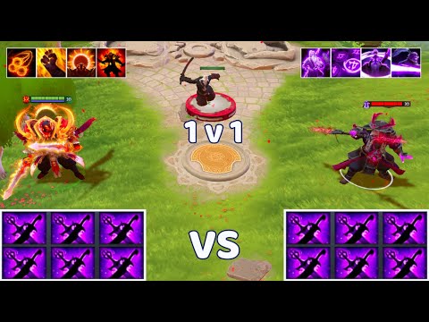 Ember Spirit vs Void Spirit | Epic battle 6x sange and kaya 1V1 who wins??