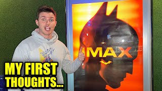 THE BATMAN - First Reaction & Thoughts After Movie!