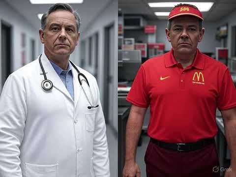 McDonald's Worker Nobody Noticed — Until Someone Discovered His Harvard Medical Diploma