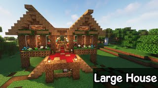 Minecraft: How To Build A Big House