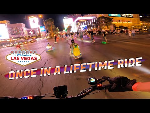 ONCE IN A LIFETIME Las Vegas Strip Takeover PEV Group Ride! | ESK8CON 2022 | GoPro RAW POV Unedited