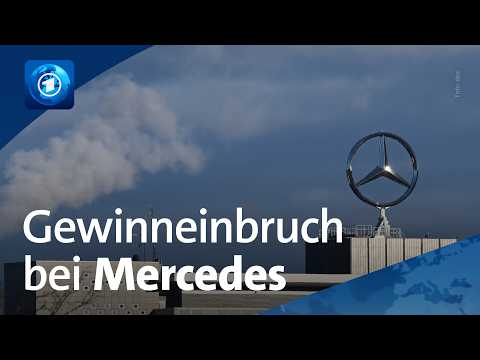 Zölle und schwaches China-Geschäft: Mercedes mit Gewinneinbruch in 2025