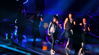 【HD】2015.03.25 李宇春QQ音乐盛典表演《酷》 +《什么》rap +《Dance To The Music》BY怡姑娘 Li Yuchun Chris Lee