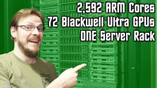 How Many GPUs Can You Fit In A Rack? - Supermicro NVIDIA GB300 NVL72