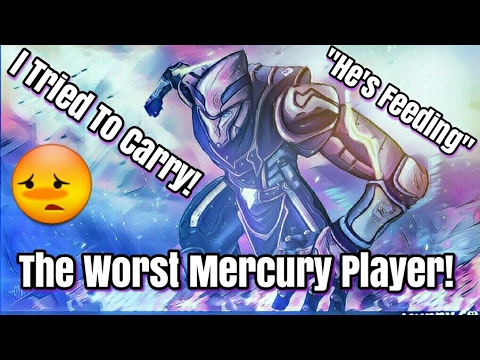Smite : The Worst Mercury Player Ever | Xbalanque Solo Carry | Late Game Destruction Build