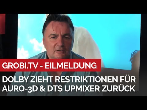 Dolby zieht Restriktionen für Auro3D und DTS Neural X Upmixer zurück