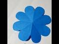 Paper Flower Cutting Shorts Flowercutting Papercutting Youtubeshorts Trending