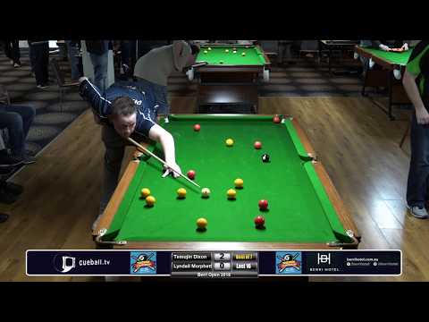 Berri Open 8 Ball 2018 last 16 to final