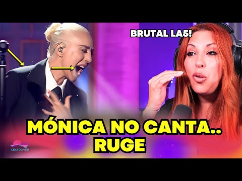 Las diferentes voces que Mónica Naranjo usa en “Por un like” 😱 | Vocal coach reaction & analysis