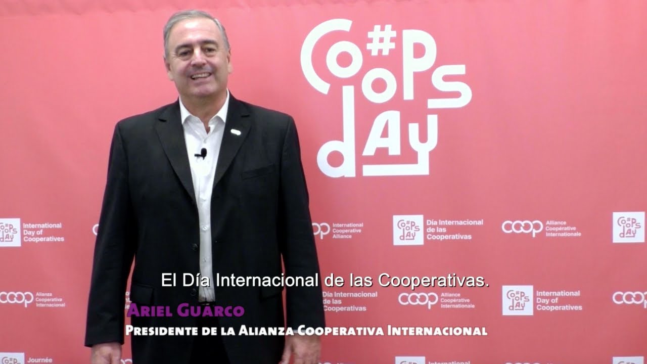 Mensaje del Presidente: Día Internacional de las Cooperativas 2021