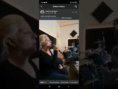 Orkestar Jaguari i nela rajic iz pozarevca to je ljubav uzivo na probu