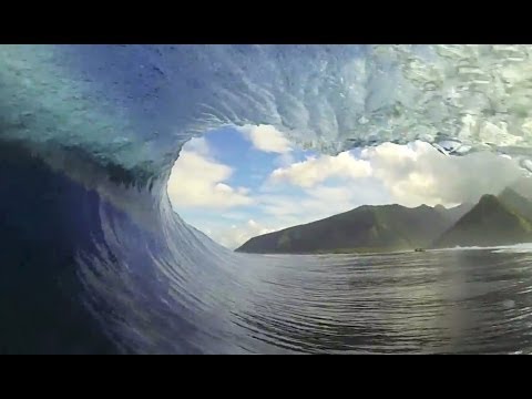 GoPro Perfect Teahupoo Tahiti Barrels with Trevor Sven Carlson - Surf Channel