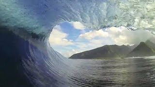 GoPro Perfect Teahupoo Tahiti Barrels with Trevor Sven Carlson - Surf Channel