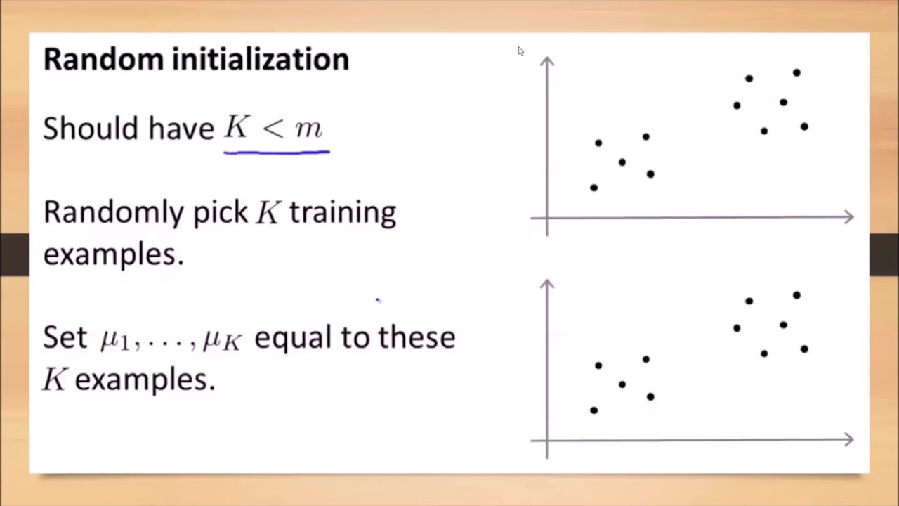 46-K means algorithm-Optimization and random initialization