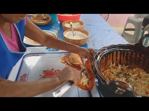 RECETA DE UNAS RICAS ENCHILADAS ROJAS RELLENAS DE PICADILLO DE POLLO | DOÑA LUPITA