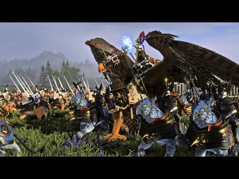 The Empire Vs Chaos Warriors | Immortal Empires Cinematic Battle | Total War Warhammer 3