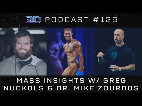 3DMJ Podcast #126: MASS Insights w/ Greg Nuckols & Dr. Mike Zourdos