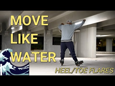 MOVE LIKE WATER WITH THIS TRANSITION - Heel/Toe Flares