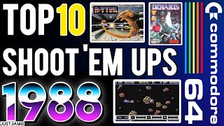 Top 10 Best Commodore 64 Shoot 'Em Ups Ever! #commodore64 #c64 #c64games