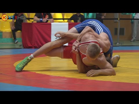Ringen int. Brandenburg-Cup 2016 Junioren (Gr./Rö.) - 84kg 1/8 Finale