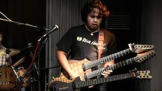 Balawan Bifan Trio ft. Aria Baron - Roxane @ Mostly Jazz 07/04/12 [HD]