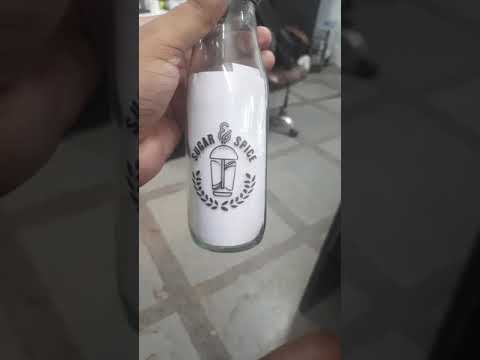 300ml Shake Glass Bottle