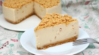 Tarta de Turrón ¡muy ligera, fácil y sin horno!