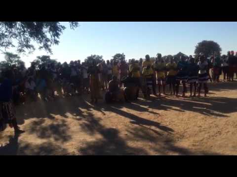 Villagers Singing And Dancing At Zapu Meeting