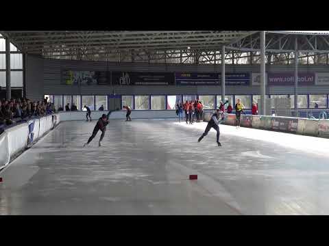 NK Supersprint 100m HB - Yoeri van Bostelen - Ties van Seumeren