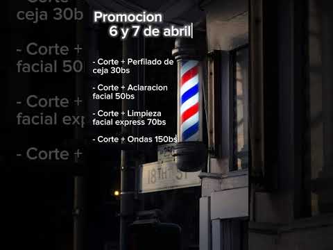 Promociones Barberia el alto la paz bolivia