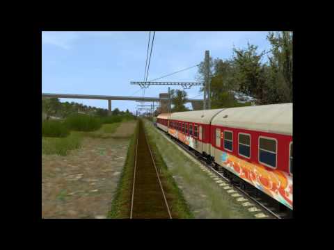 Banana BDZ arrives at station Pernik drive