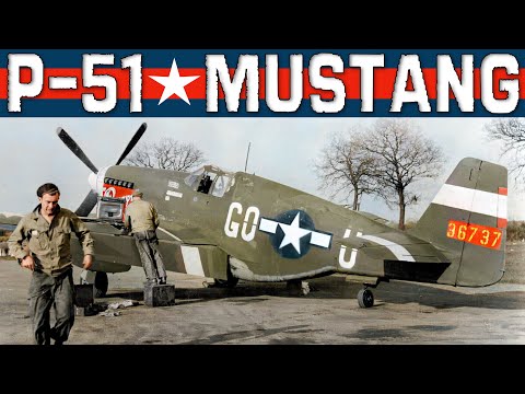 P-51 MUSTANG, North American Fighter. Exceptional World War 2 Memories. Documentary