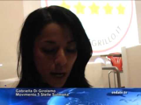 ONDA TG 19.01.2013 - INCONTRO MOVIMENTO 5 STELLE SULMONA