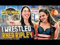 Rhea Ripley Teaches Me How To Wrestle WWE Wrestlemania 41