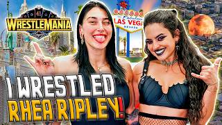 Rhea Ripley teaches me how to wrestle | WWE Wrestlemania 41