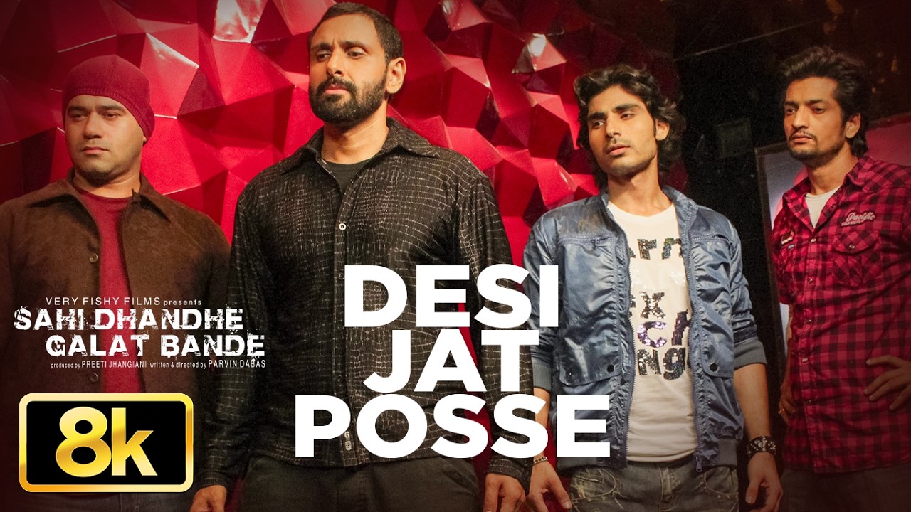 Sahi Dhandhe Galat Bande :Desi Jat Posse (Song): Anupam Kher, Parvin Dabas, Sharat Saxena