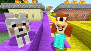 Minecraft Xbox - Burning Houses [263]