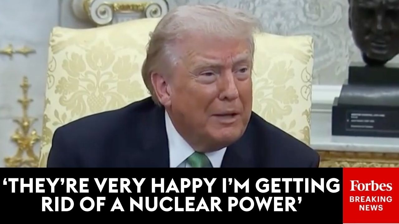 Video | Trump Grilled By Reporter On 'Sky High Prices' In Ireland From Iran War While Irish PM Sits In