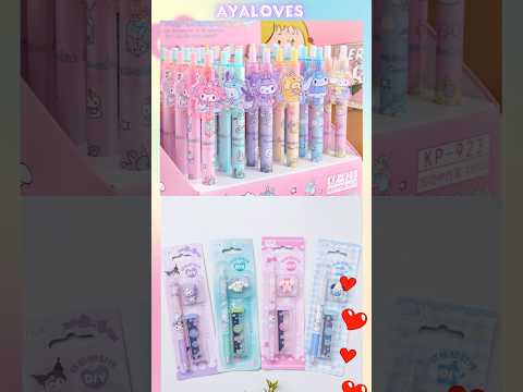 🌈 Kawaii Back to School with Sanrio 💖#sanrioaesthetic #kawaiistyle #kawaiivibes #sanrio #kawaii