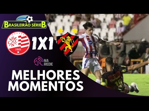NAUTICO 1 X 1 SPORT GOLS E MELHORES MOMENTOS SÉRIE B RODADA 13