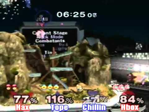 ROM 3: Losers Semis - Hungrybox/Hax(Red) vs Chillin/Tope(Blue)Part 1
