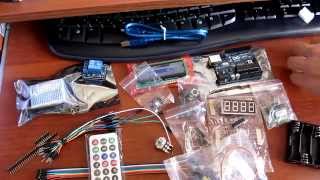 Arduino Starter Kit Unboxing dx.com SKU219338